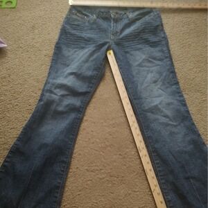 U Jeans Mens Blue Wash‎ Denim Bootcut Casual Pants Size 32